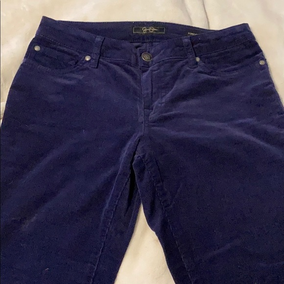 Jessica Simpson navy blue corduroys - Picture 3 of 6